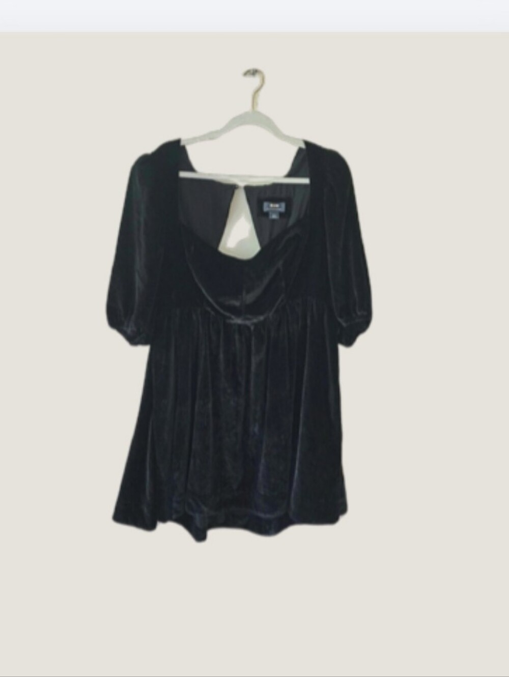 Maeve Anthropologie Dress XL Petite *Seamstress Special* XLP, Mini Velvet LBD